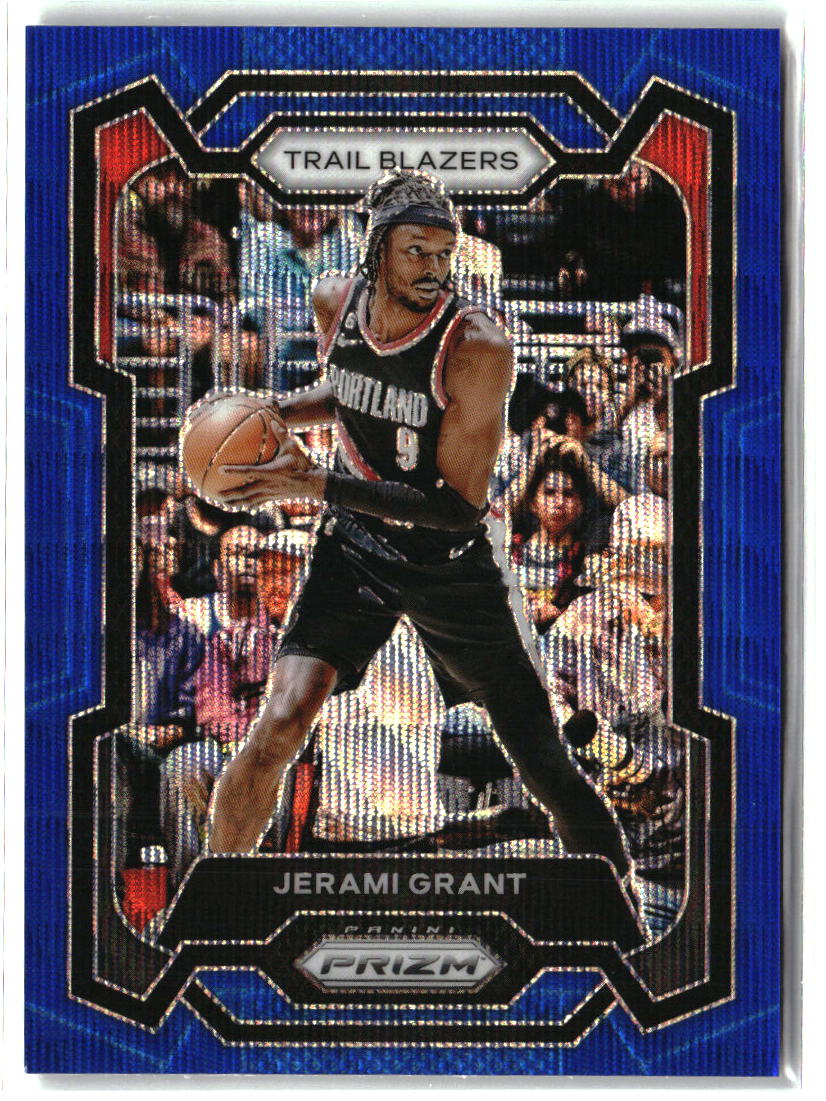Jerami Grant 2023-24 Panini Prizm Prizms Blue Wave #70