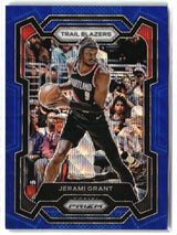 Jerami Grant 2023-24 Panini Prizm Prizms Blue Wave #70