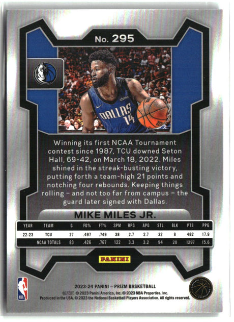 Mike Miles Jr. 2023-24 Panini Prizm #295