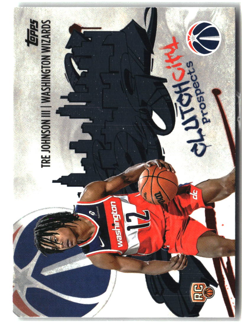 Tre Johnson III 2025-26 Topps Clutch City Prospects #CC-6