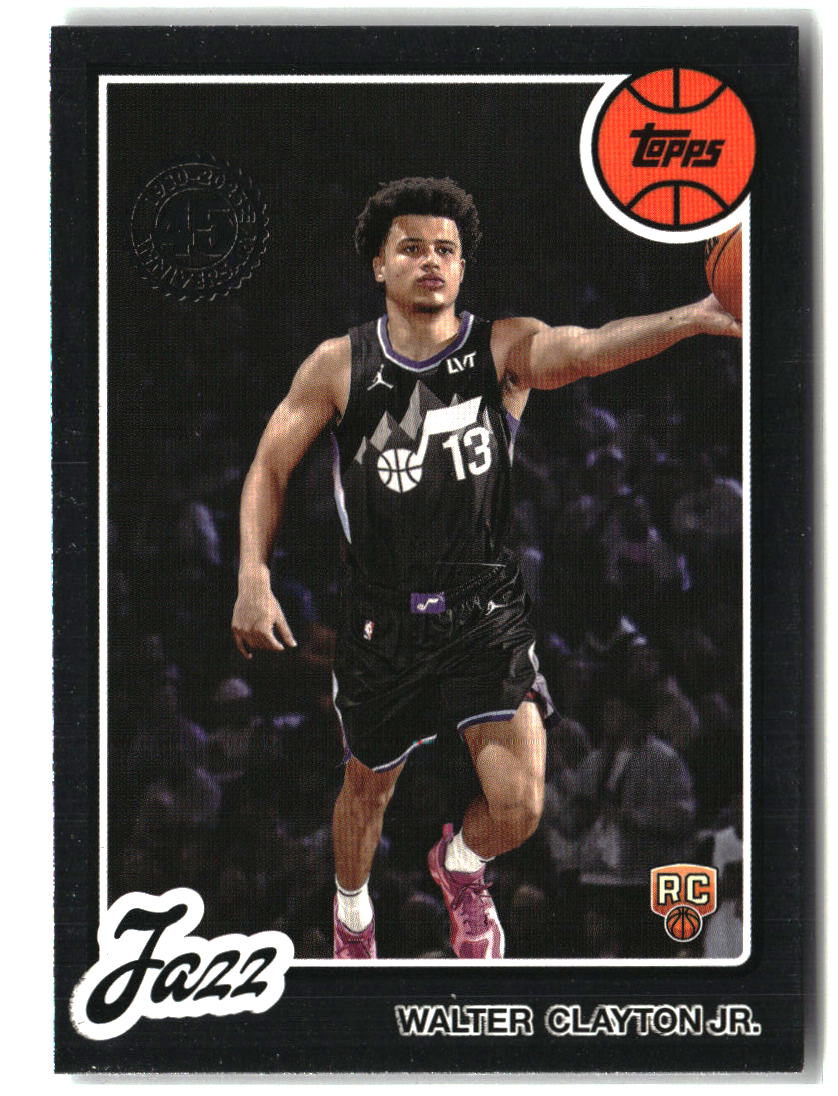 Walter Clayton Jr. 2025-26 Topps 1980-81 Topps Basketball #80BK-64