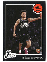 Walter Clayton Jr. 2025-26 Topps 1980-81 Topps Basketball #80BK-64