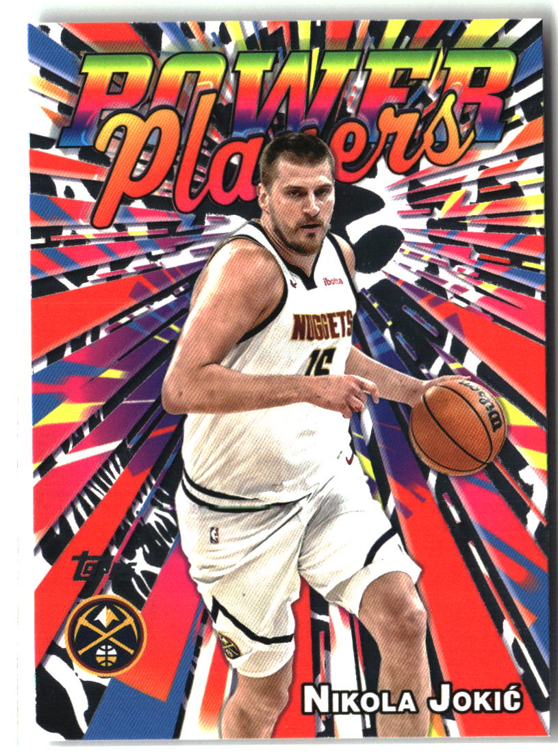 Nikola Jokić 2025-26 Topps Power Players #PP-12