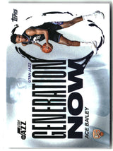 Ace Bailey 2025-26 Topps Generation Now #GN-5