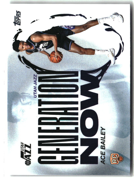 Ace Bailey 2025-26 Topps Generation Now #GN-5