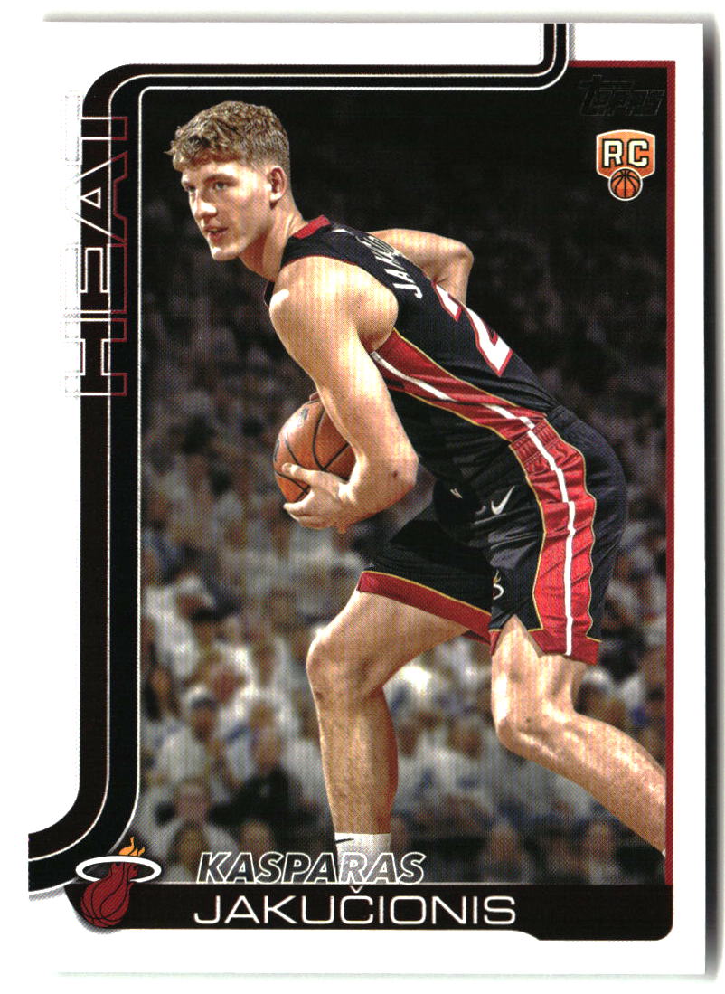 Kasparas Jakučionis 2025-26 Topps #220