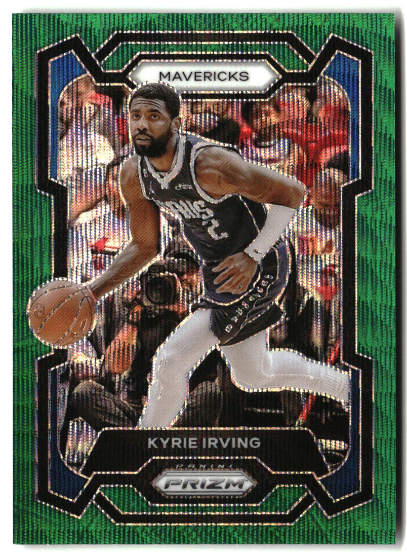 Kyrie Irving 2021-22 Panini Prizm Green Wave #99