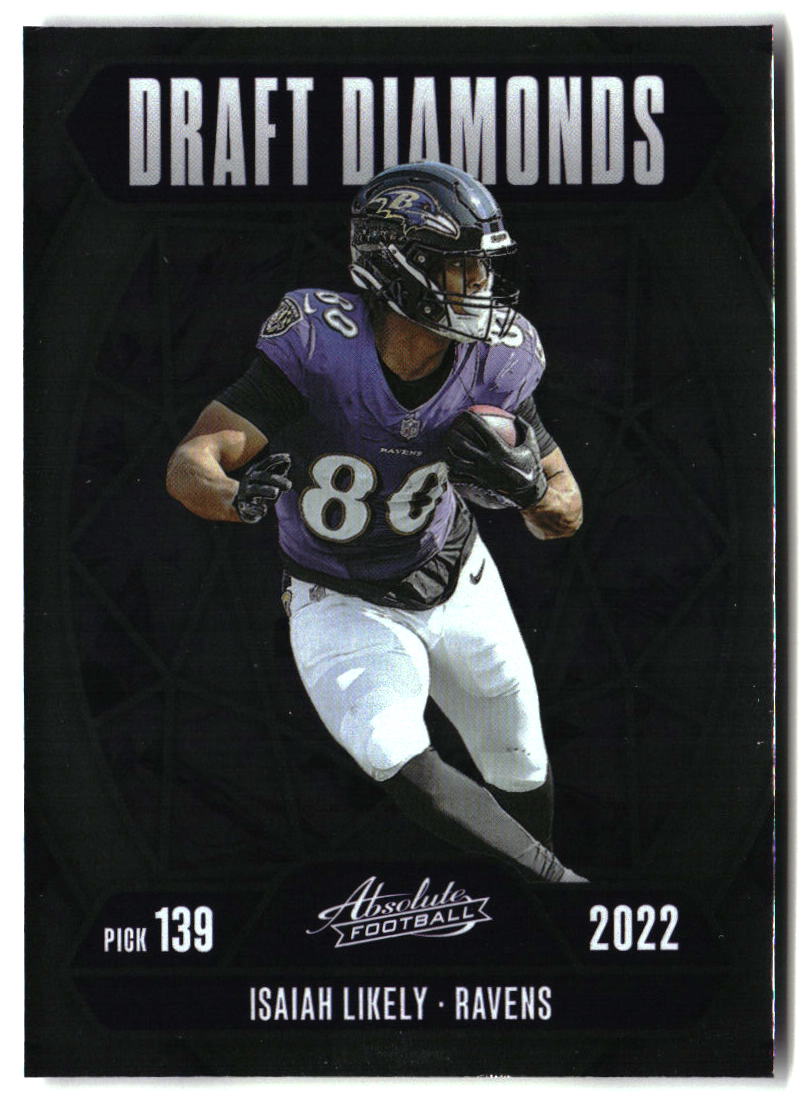 Isaiah Likely 2025 Panini Absolute Draft Diamonds #DD-ILY
