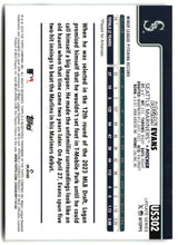 Load image into Gallery viewer, Logan Evans 2025 Topps Update #US302
