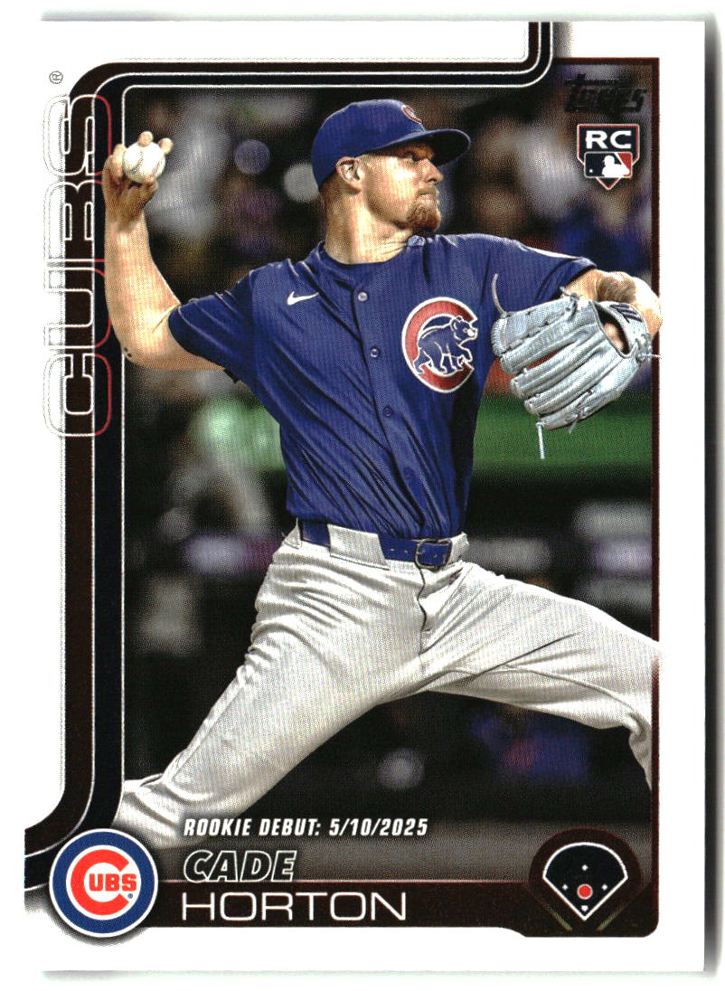 Cade Horton 2025 Topps Update #US214