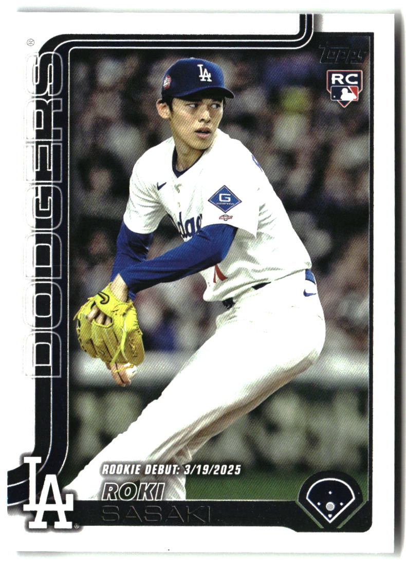 Roki Sasaki 2025 Topps Update #US199