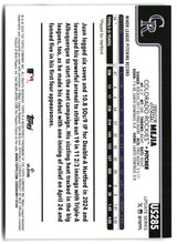 Load image into Gallery viewer, Juan Mejia 2025 Topps Update #US285
