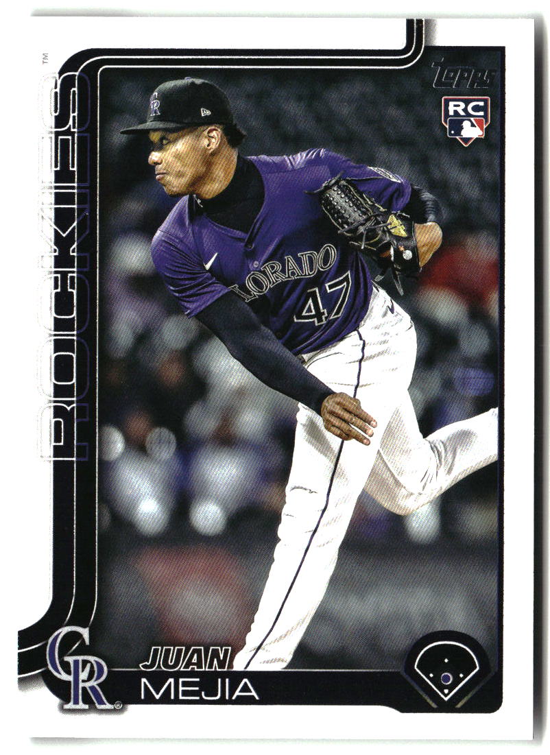 Juan Mejia 2025 Topps Update #US285