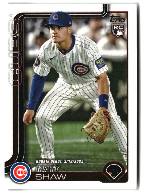 Matt Shaw 2025 Topps Update #US345