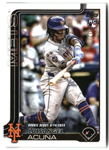 Luisangel Acuña 2025 Topps Update #US336