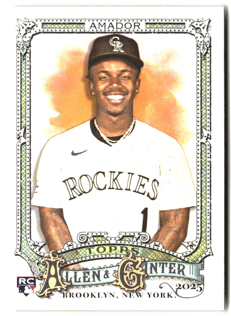 Adael Amador 2025 Topps Allen & Ginter #102