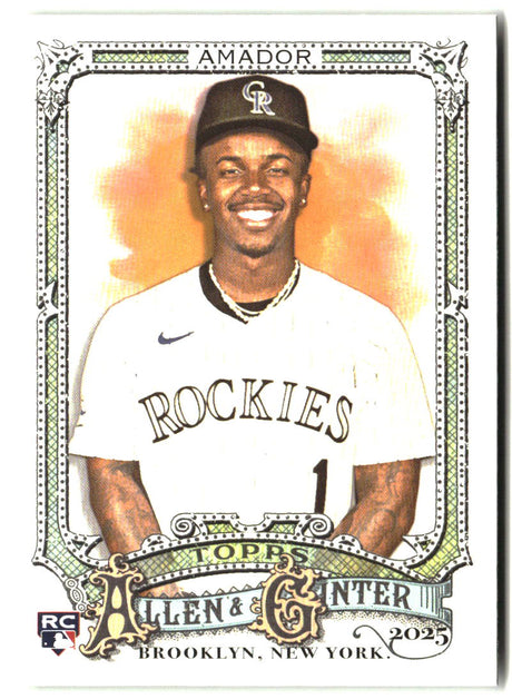 Adael Amador 2025 Topps Allen & Ginter #102