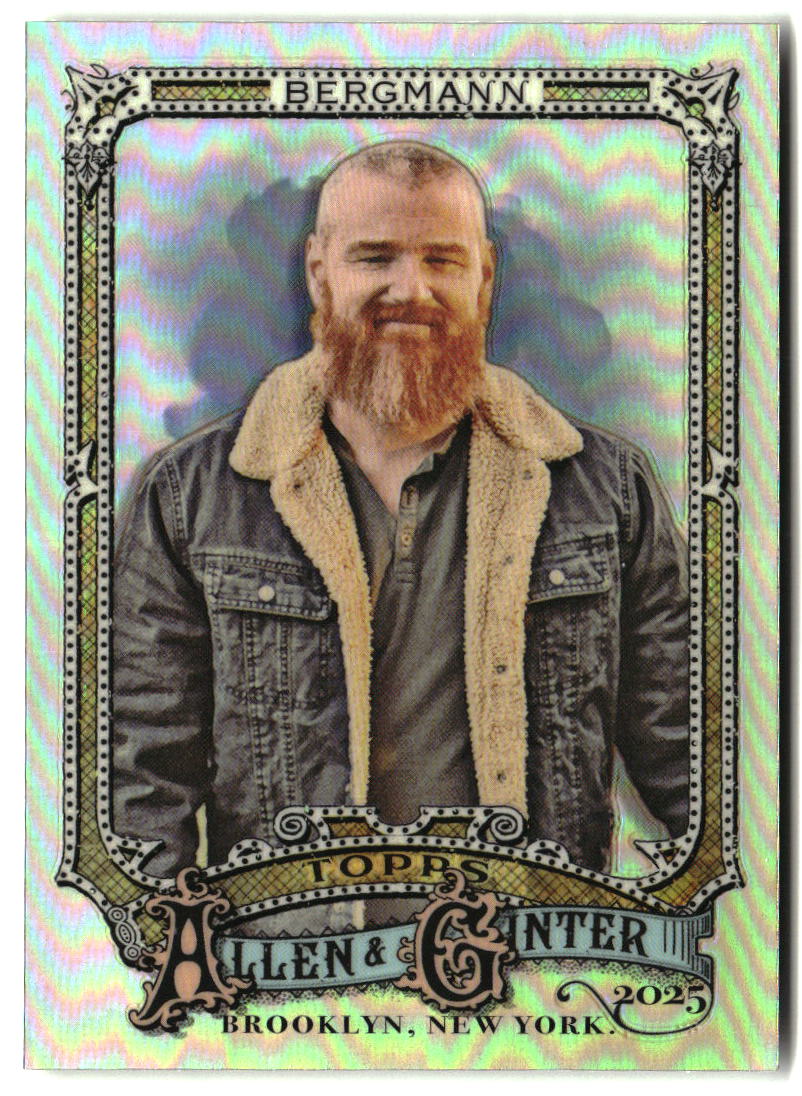 Wes Bergmann 2025 Topps Allen & Ginter Chrome Refractor #261