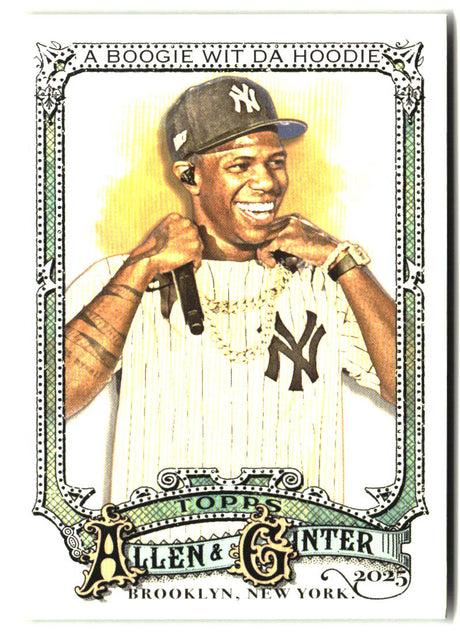 a Boogie wit da Hoodie 2025 Topps Allen & Ginter #270