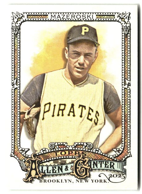 Bill Mazeroski 2025 Topps Allen & Ginter #326