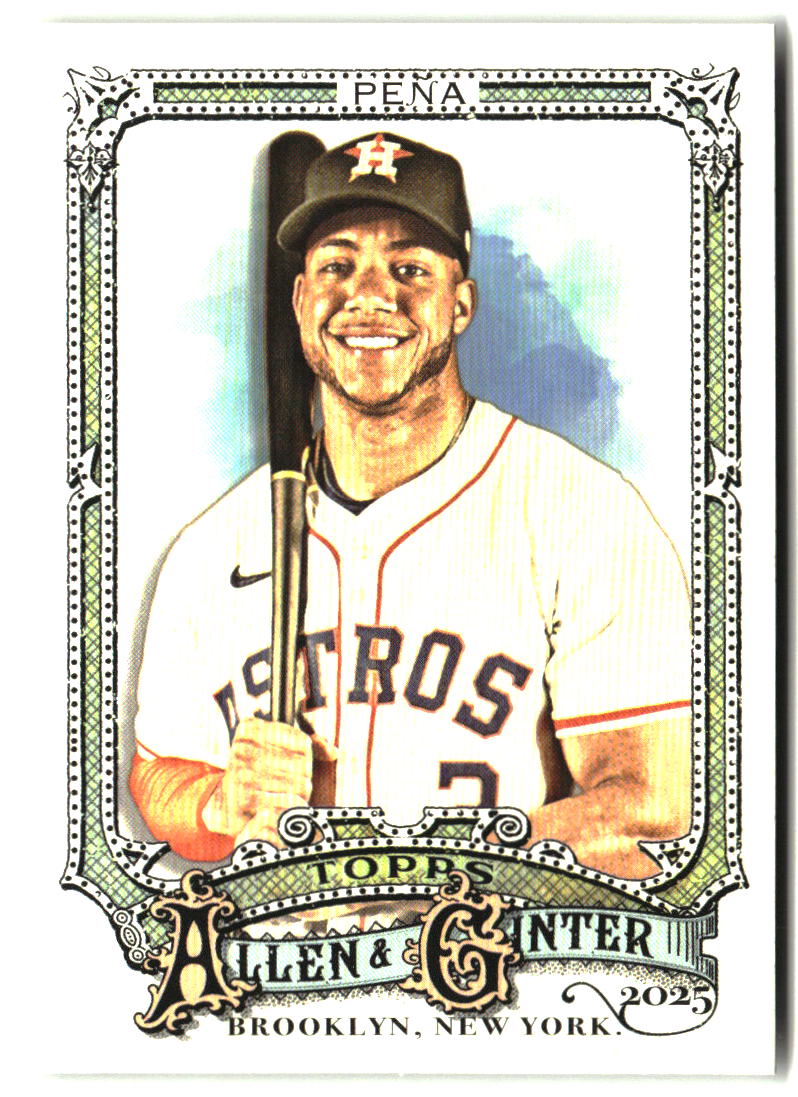 Jeremy Peña 2025 Topps Allen & Ginter #50