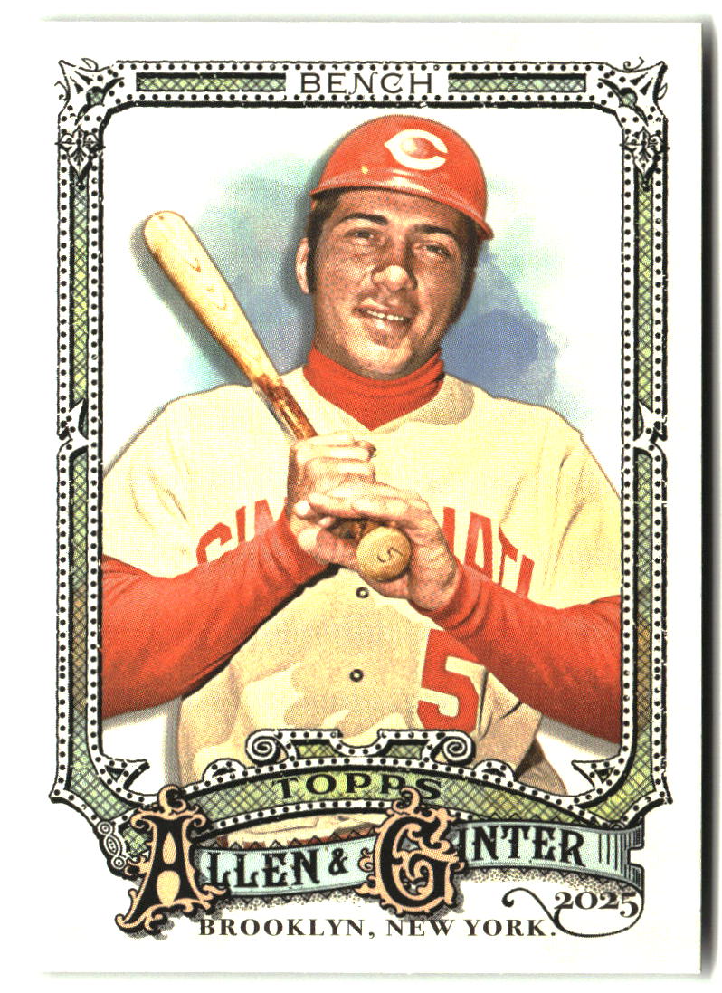 Johnny Bench 2025 Topps Allen & Ginter #320