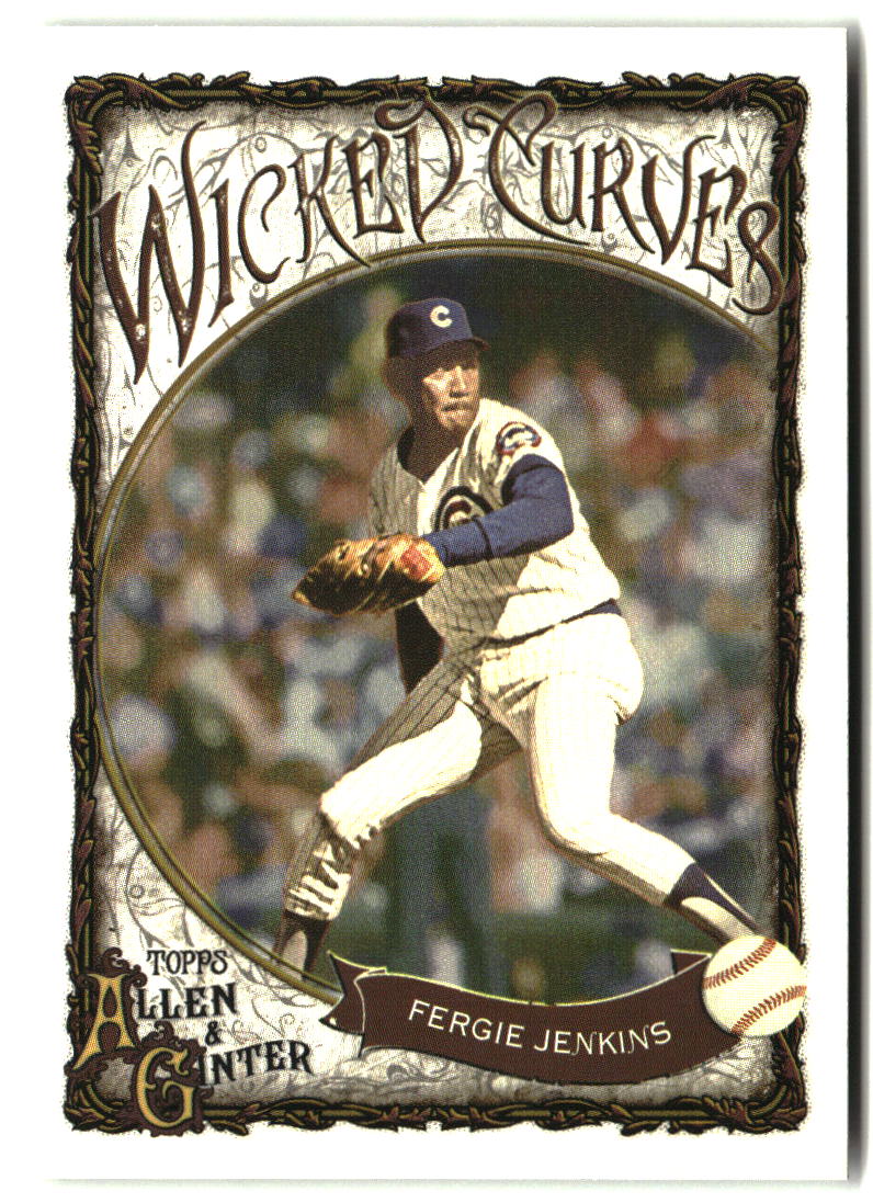 Fergie Jenkins 2025 Topps Allen & Ginter Wicked Curves #WC-24