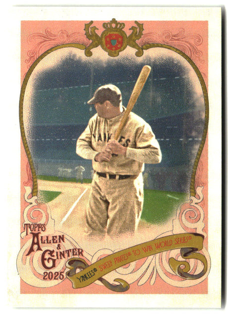 Babe Ruth 2025 Topps Allen & Ginter Sweet Victory #SV-40