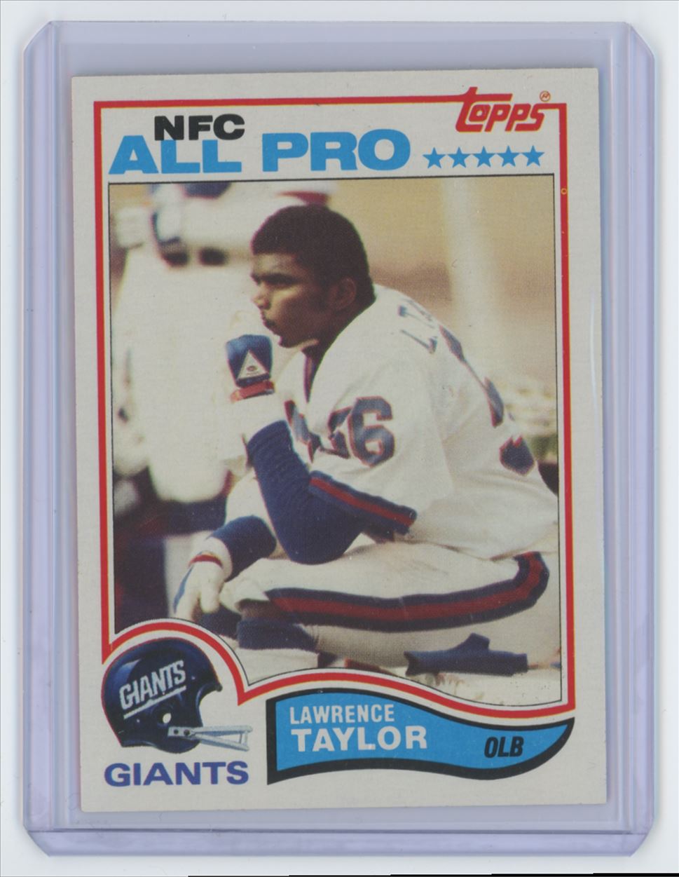 Lawrence Taylor 1982 Topps 434  S5029