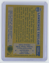 Load image into Gallery viewer, Lawrence Taylor 1982 Topps 434  S5029
