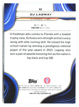 Load image into Gallery viewer, DJ Lagway 2024 Bowmans Best University Aqua Refractor /225 #88
