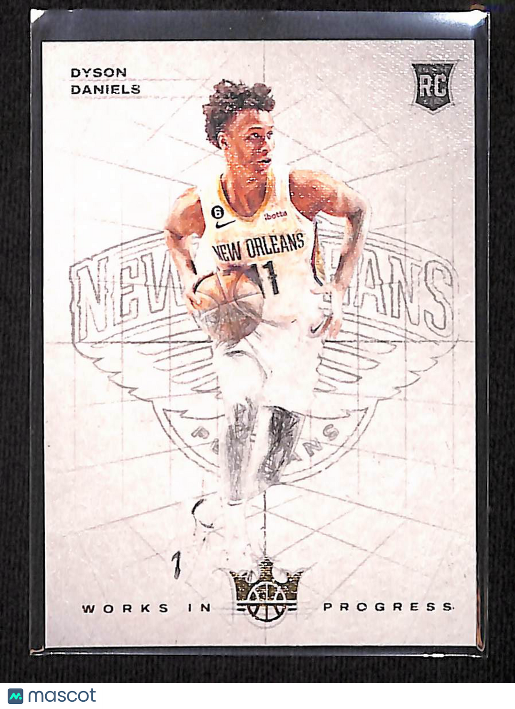 Dyson Daniels 2022-23 Panini Court Kings Works in Progress #16