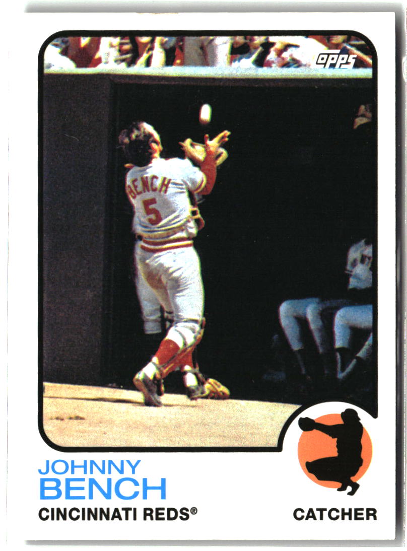 Johnny Bench 2010 Topps The Cards Your Mom Threw Out (Original Back) #380