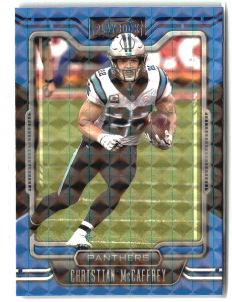 Christian McCaffrey 2021 Panini Playbook Mosaic #12