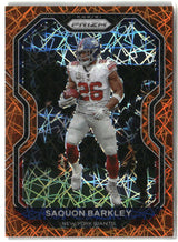 Saquon Barkley 2020 Panini Prizm Prizm Lazer #160