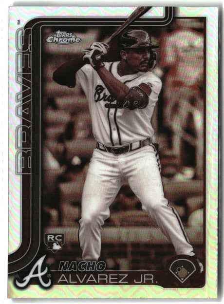 Nacho Alvarez Jr. 2025 Topps Chrome Sepia Refractors #75