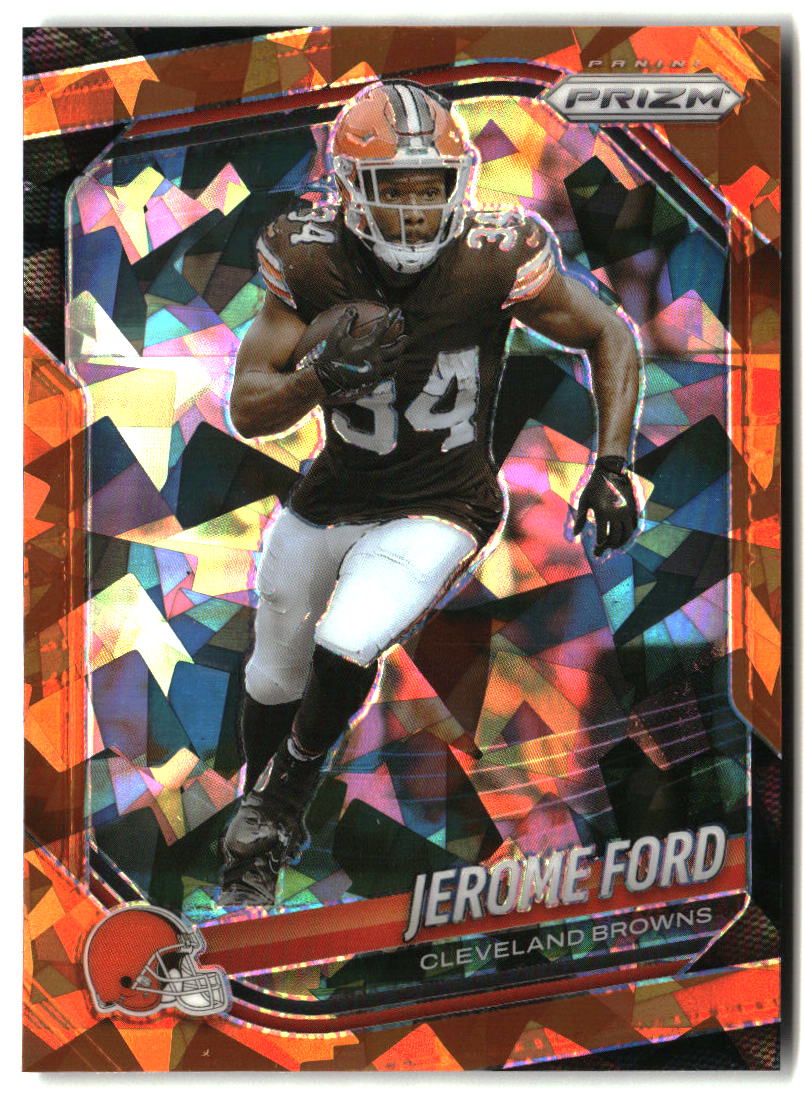 Jerome Ford 2025 Panini Prizm Orange Ice #227