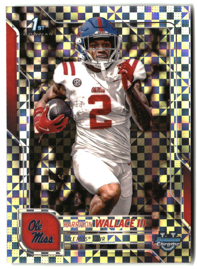 Harrison Wallace III 2025 Bowman University Chrome Xfractor #157