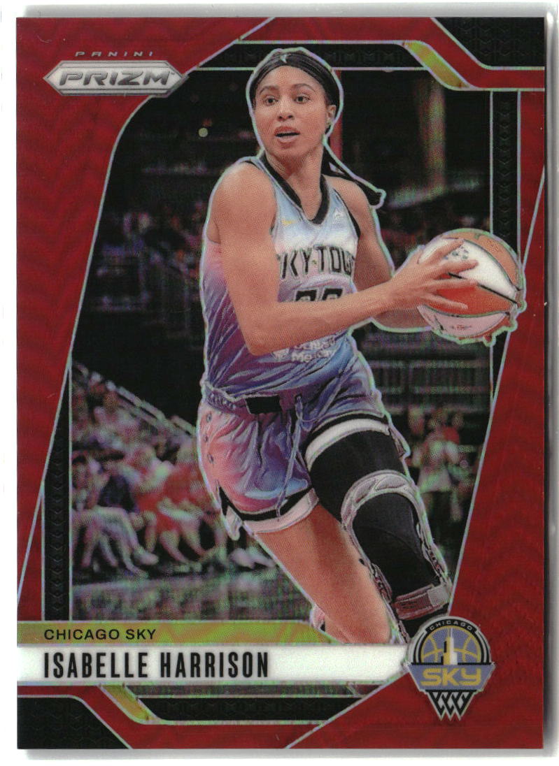 Isabelle Harrison 2024 Panini Prizm WNBA Red Prizms #6 #/299