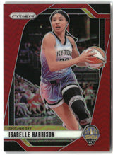 Isabelle Harrison 2024 Panini Prizm WNBA Red Prizms #6 #/299