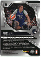 Alissa Pili 2024 Panini Prizm WNBA Silver Prizms #83