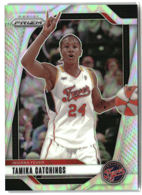 Tamika Catchings 2024 Panini Prizm WNBA Silver Prizms #40