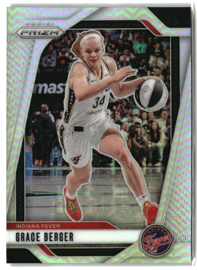 Grace Berger 2024 Panini Prizm WNBA Silver Prizms #89
