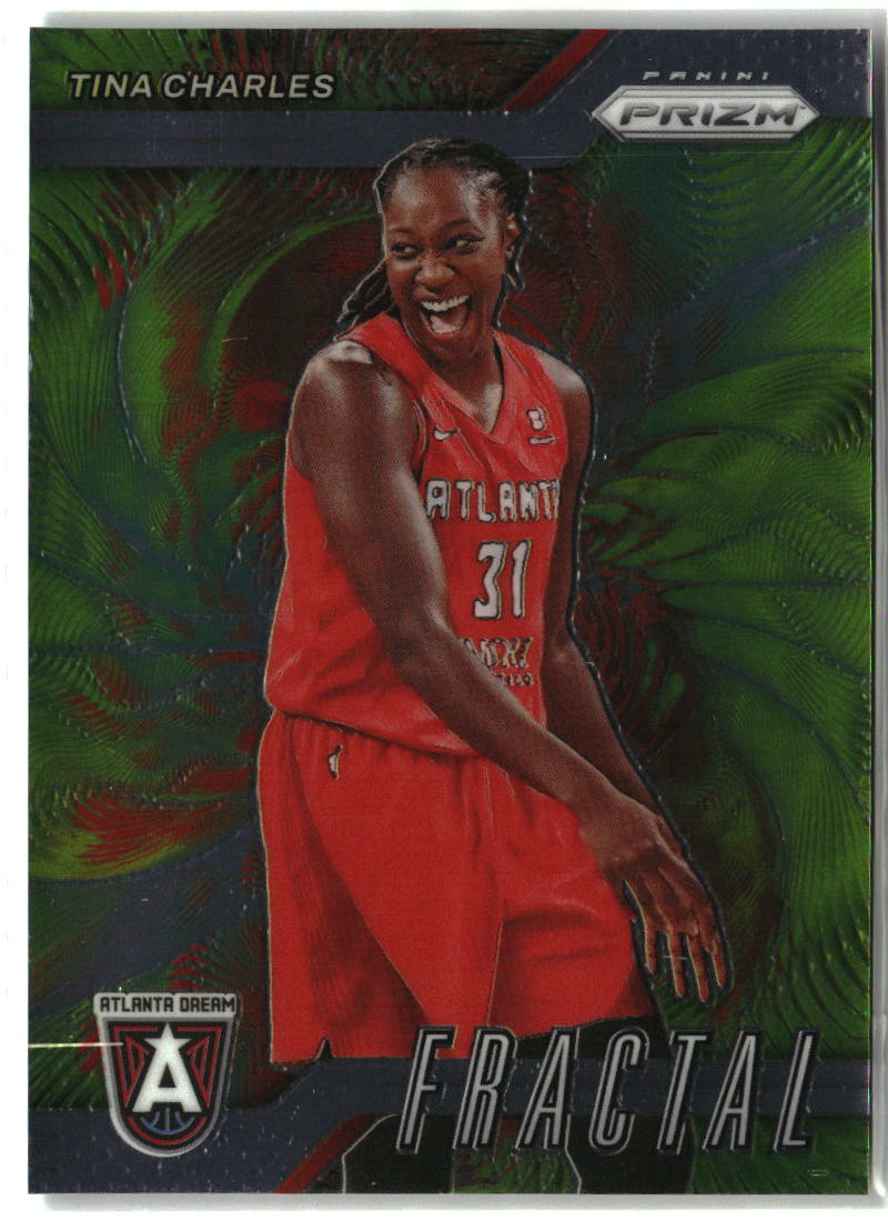Tina Charles 2024 Panini Prizm WNBA Fractal #15