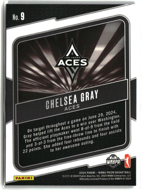 Chelsea Gray 2023 Panini Prizm WNBA Fearless #9