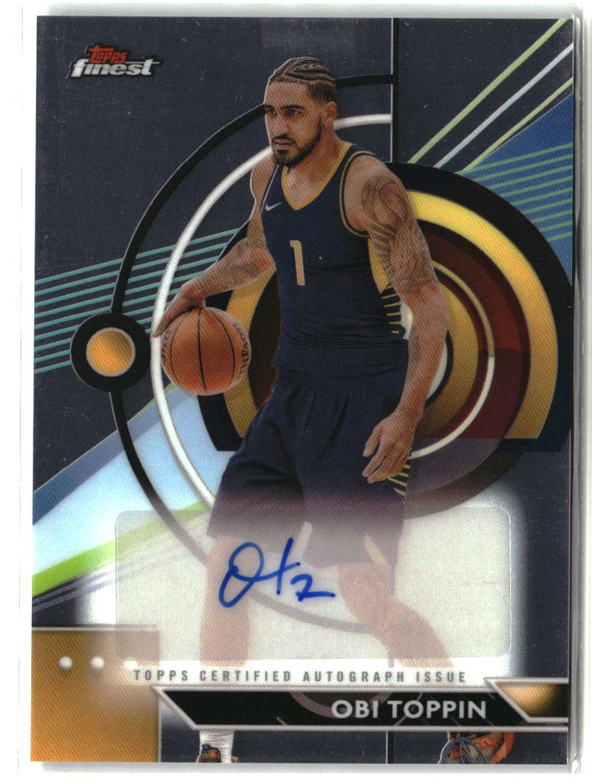 Obi Toppin 2023-24 Finest Finest Autographs #FA-OT