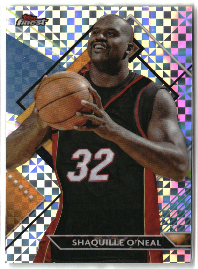 Shaquille O'Neal 2023-24 Finest Checkerboard Refractors #257