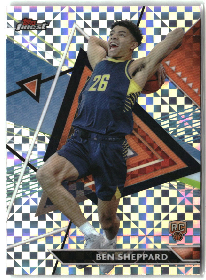 Ben Sheppard 2023-24 Finest Checkerboard Refractors #178