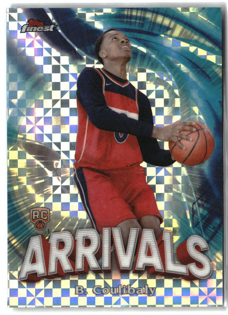 Bilal Coulibaly 2023-24 Finest Arrivals Checkerboard Refractors #A-10