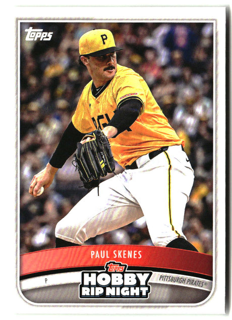 Paul Skenes 2025 Topps Hobby Rip Night #12